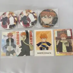 ハイキュー!! 缶バッジ 2種 ミニ色紙 セット - メルカリ