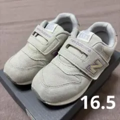 ニューバランス キッズ スニーカー IZ996HA3 16.5 グレー