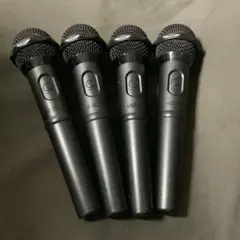 6★任天堂　WiiU/Switch　ワイヤレスマイク4本セット　レシーバーなし