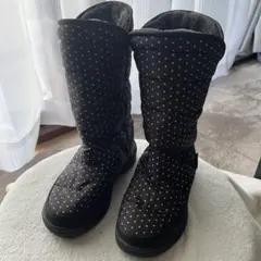 Colemanコールマン　ボア付きスノーブーツ　　水玉　22.0〜22.5cm