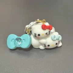 キティ　キーホルダー　双子