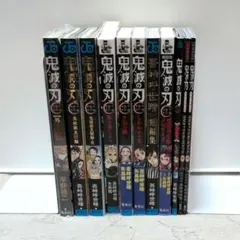 鬼滅の刃 関連本 全巻セット 公式ファンブック2冊付き 外伝 小説 11冊セット