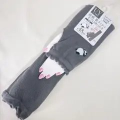 パンダ 刺繍 UV アームカバー ロング48cm 涼感メッシュ 袖口ゆったりのサムネイル