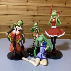 s*n様 コードギアス　C.C. フィギュア4点セット