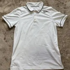Nike Dri-FIT 白ポロシャツ