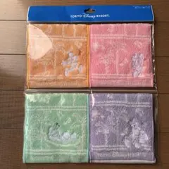 東京ディズニーリゾート キャラクタータオル 4枚セット