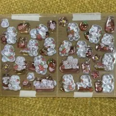 うさぎ　ドロップシール おすそわけ