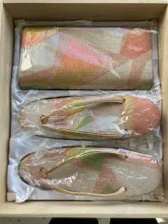 佐賀錦　和装 草履 バッグ