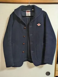DANTON ダントン ウールモッサ コート ネイビー サイズ38