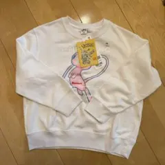 ポケモン UNIQLO ミュウ トレーナー ホワイト