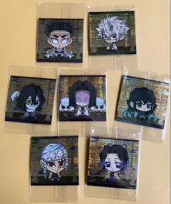 鬼滅の刃　ウエハース　ステッカー　シール　まとめて7枚