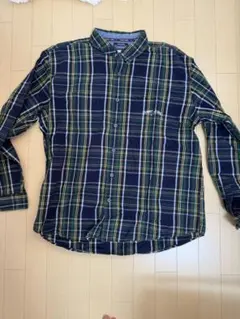 TOMMY JEANS チェック柄 長袖シャツ XLのサムネイル