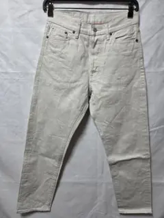 オーディナリーフィッツ 5P ANKLE DENIM ホワイト 26のサムネイル