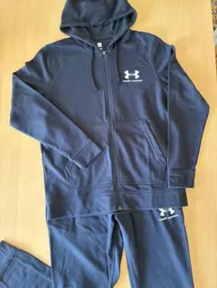 UNDER ARMOUR ジャージ上下セット ブラック