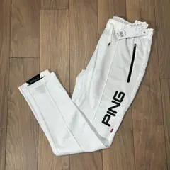 新品 PING/アドエルム ロングパンツ Mテーパードパンツ