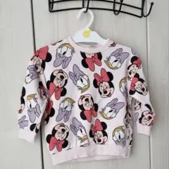 futafuta Disney ミニーマウス デイジーダック トレーナー 100のサムネイル