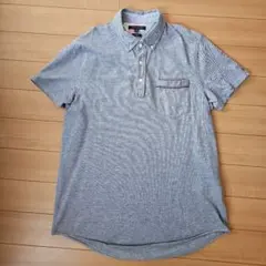 TOMMY HILFIGER ポロシャツ　グレー　XLサイズ
