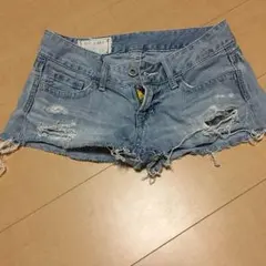 SLY  ダメージショートデニム