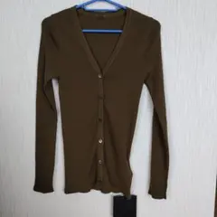 フォクシー 38 ココアブラウン アッパースタンダードカーディガン FOXEY NEW YORK Upper Standard 38 ココアブラウン - メルカリ