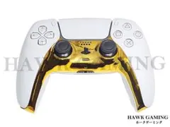 PS5 DualSense コントローラー シェル カバー メタリックゴールド