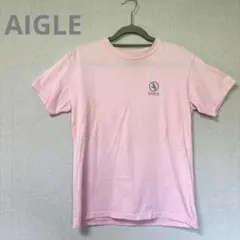 AIGLE エイグル パステル ピンク 半袖 Tシャツ XSサイズのサムネイル