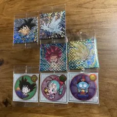 ドラゴンボール 超戦士シールウエハース超 龍球R SEC UGR 計7枚