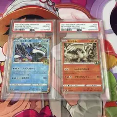 【PSA10 2連番】レシラム ゼクロム リバースホロ ミラー レシラム ゼクロム 2連番 25th リバース ホロ ミラー PSA10 - メルカリ
