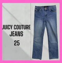 [JUICY COUTURE] フレアデニムパンツ　ローライズ　25インチ