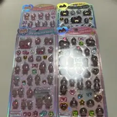 【国内正規品】◎モンチッチ◎うるちゅるポップシール◎うるちゅるPOPSEAL4枚