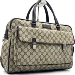 Gucci グッチ GGスプリーム ビジネスバッグ ブリーフケース 大容量