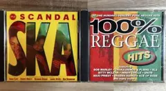 100% REGGAE / SCANDAL SKA オムニバス2枚set