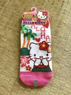 【新品未使用】HELLO KITTY ご当地靴下　ハワイ