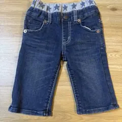 ミキハウス ダブルビー ハーフ デニム 110