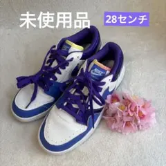 NIKE ローカット スニーカー ホワイト/パープル
