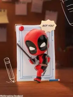 POP MART DEADPOOL フィギュア　新品未開封　シュリンク付き POP MART POPMART MARVEL デッドプール シリーズ 12個入り