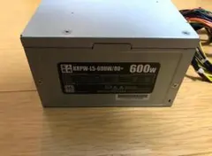 【動作品】玄人志向 KRPW-L5-600W/80+ 600W電源