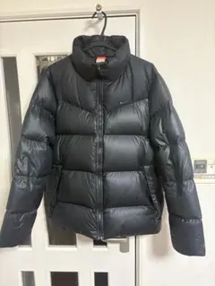 【希少/00s】NIKE ダウンジャケット L 黒 肉厚 極暖