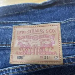 Levi's 505 デニムパンツ W31 L32
