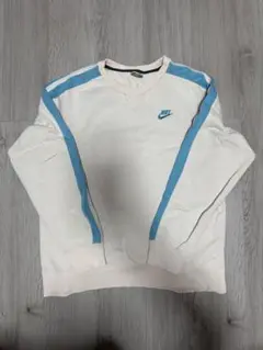 Nike トレーナー XL ベージュ/ブルー