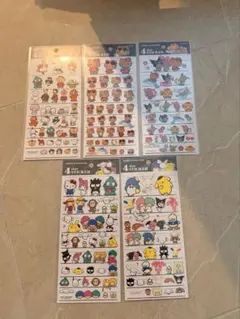 【国内正規品】サンリオ 4サイズステッカー5枚セット