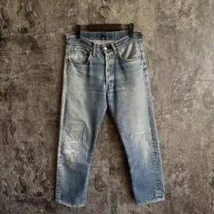 60s 501ビッグE リーバイスLevi's ダメージ加工デニムパンツ　w31