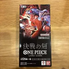 新品未開封テープ付き ワンピースカードゲーム 決戦の刻 1BOX - メルカリ