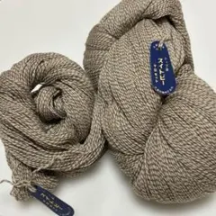 大東紡織 スイトピー 毛糸 毛100％ トップ染 255g 茶系