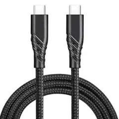 type C to type C USB 3.2 ケーブル ストレート型
