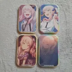 プロジェクトセカイ 暁山瑞希 スクエア缶バッジ 4個セット