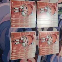 ホロライブ カードダス 赤エール 複数枚セット　キアラエール