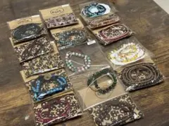 【まとめ売り】ハンドメイドアクセサリー ブレスレットセット 17600円相当
