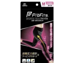 新品　黒　レディース　スポーツテックタイツ　Mサイズ