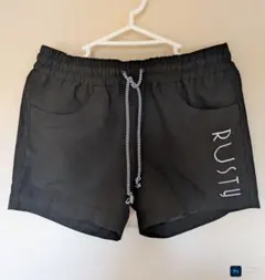 RUSTY ブラック サーフパンツ