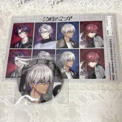 イブラヒム にじさんじ 2時だとか 狂騒RIOT 特典缶バッジ ステッカー